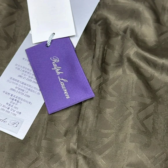 Ralph Lauren purple label Kamille Wool-Silk Jacket collection made in Italy. - Picture 11 of 16